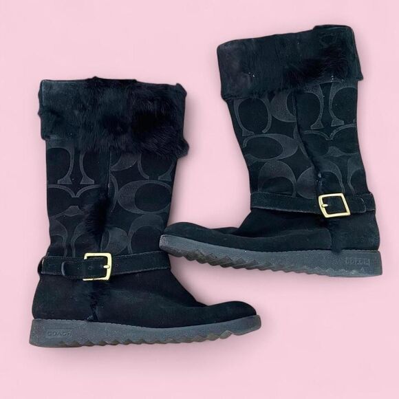 Coach Shoes - Coach Women's Black Boots